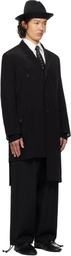 YOHJI YAMAMOTO Black Tab Long Blazer