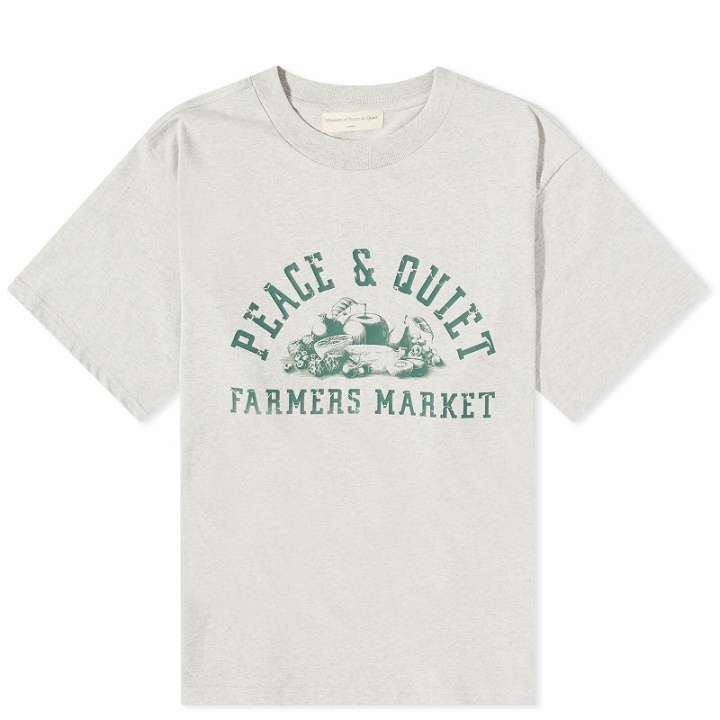 Photo: Museum of Peace and Quiet Men's Farmers Market T-Shirt in Heather