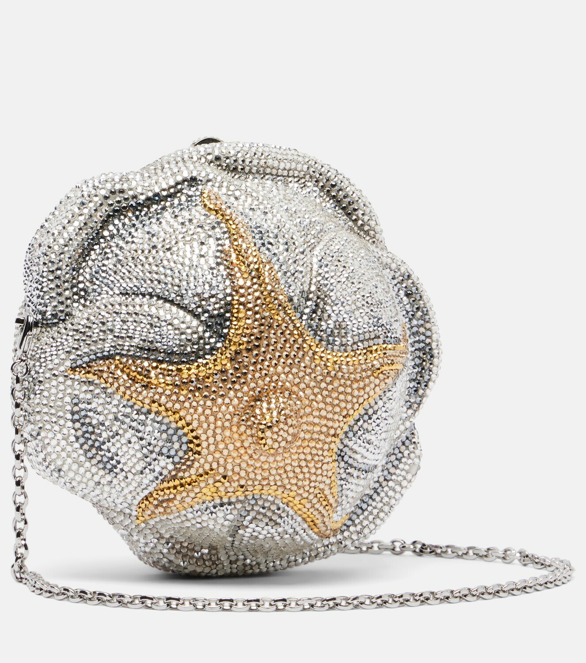 Judith Leiber Couture Rose Desirée Small embellished clutch