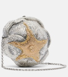Judith Leiber Couture Rose Desirée Small embellished clutch