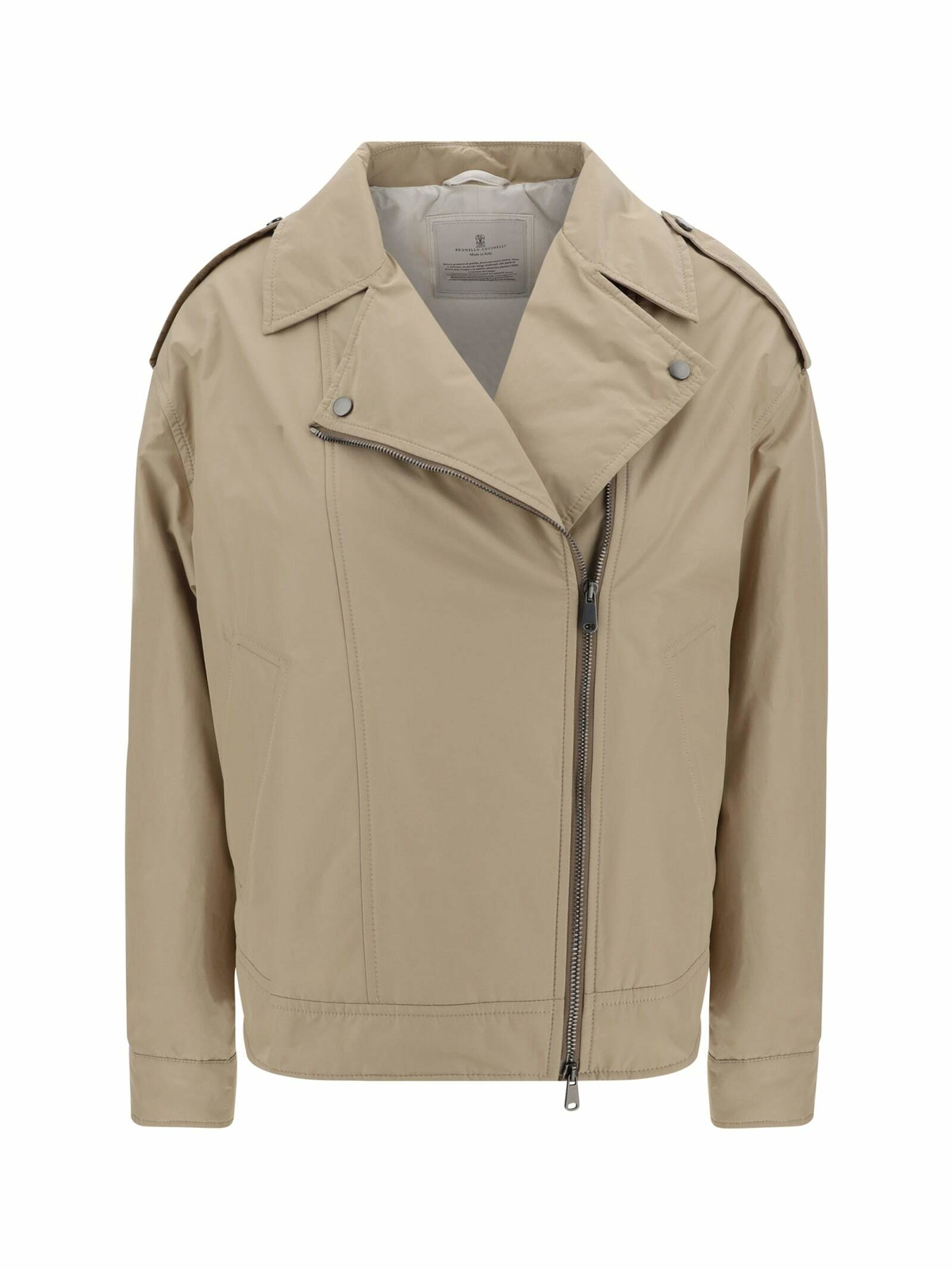 【ブルネロクチネリ】 Jackets - Oversized Jackets ジャケット Brunello Cucinelli - Oversized leather jacket Brunello Cucinelli