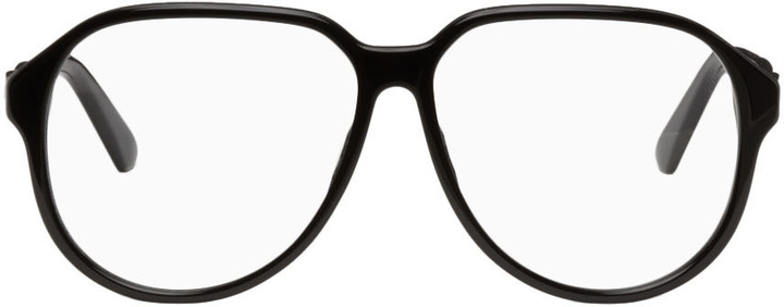 Photo: Gucci Black Rectangular Glasses