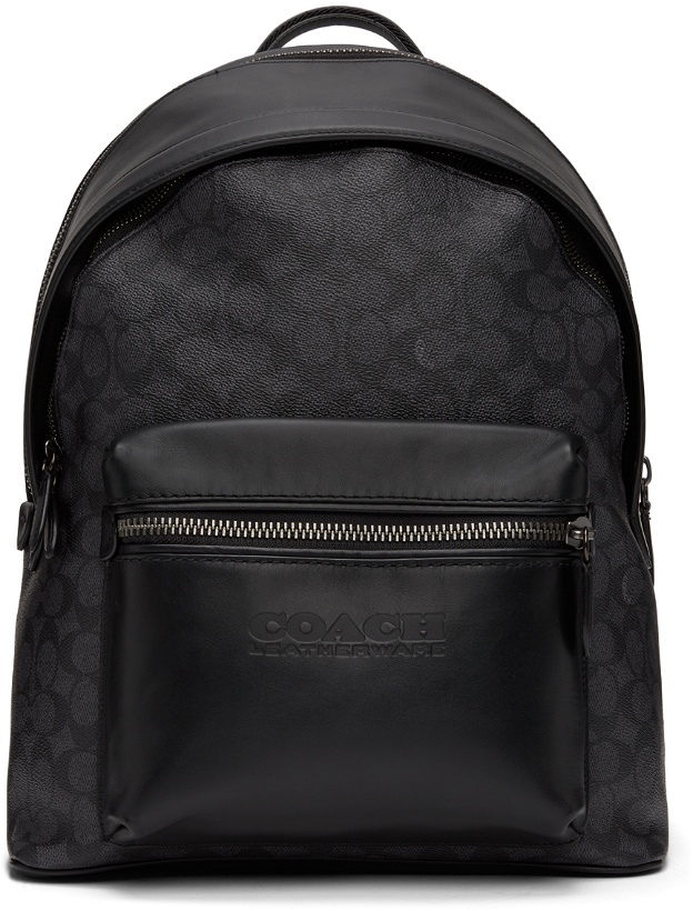 Photo: Coach 1941 Grey Signature Charter Backpack