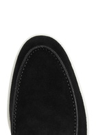 Aurélien Yacht Suede Loafers Black
