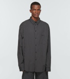 Balenciaga - Pinstriped cotton shirt