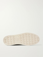 Tod's - Paneled Rubber-Trimmed Suede Sneakers - Gray