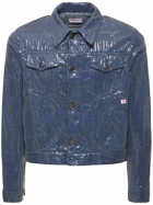 CHARLES JEFFREY LOVERBOY Art Cotton & Viscose Denim Jacket