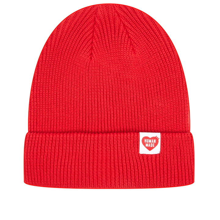 Photo: Human Made Men's Classic Beanie in Red 
