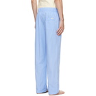 Tekla Blue Poplin Pyjama Pants