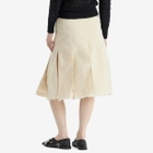 TOGA ARCHIVES Women's TOGA Denim Wrap Skirt in Off White