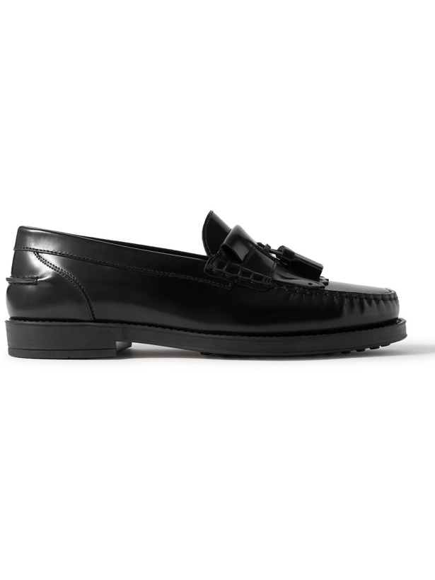 Photo: Tod's - Polished-Leather Tasselled Loafers - Black