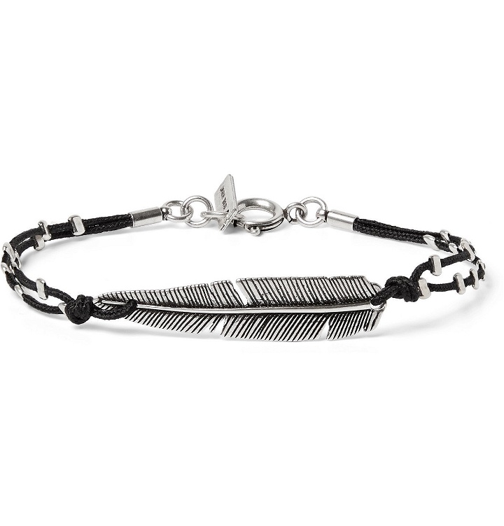Photo: Isabel Marant - Silver-Tone and Cord Bracelet - Silver