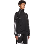 adidas Originals Black Trefoil Abstract Track Jacket