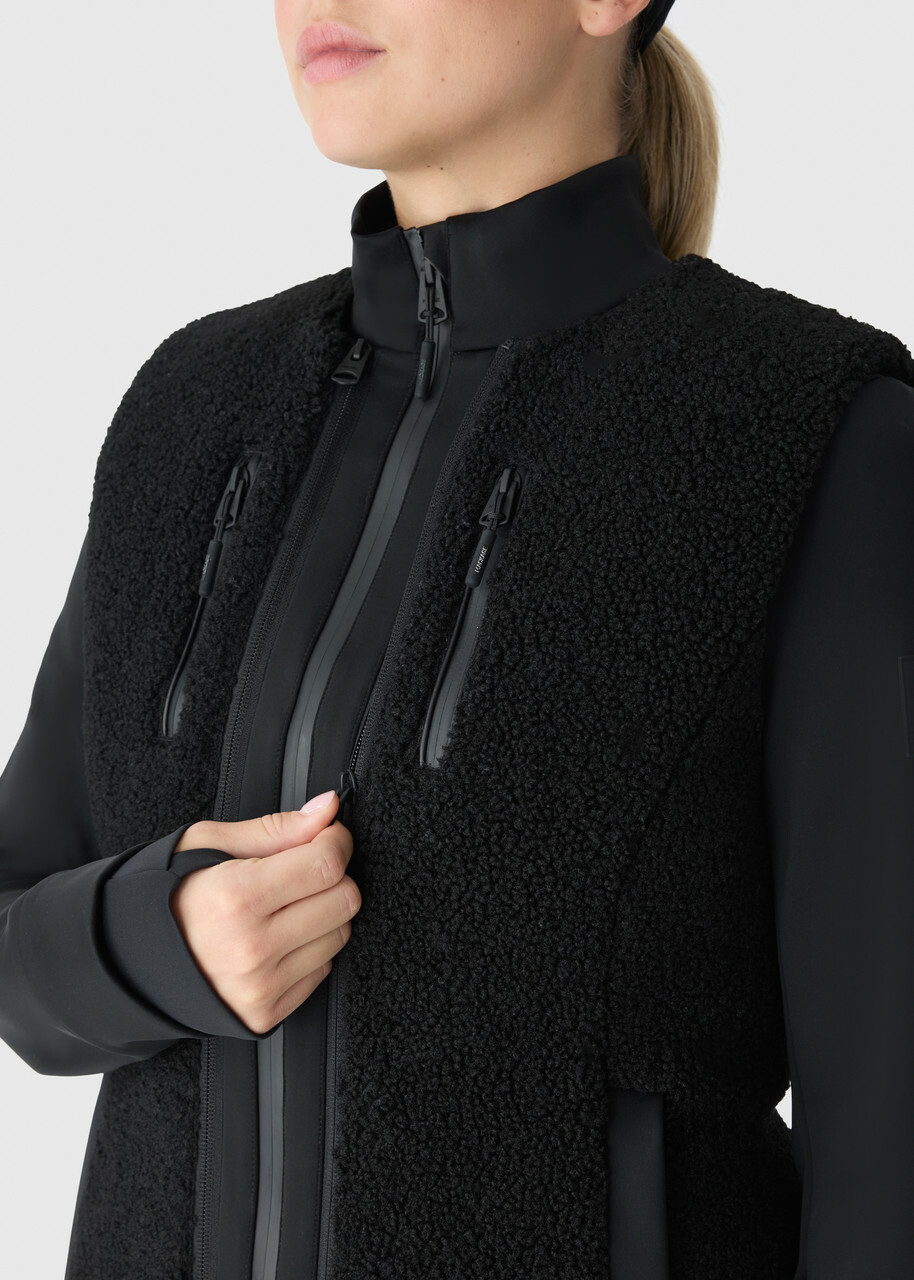Mackage Dewi 3-in-1 Fleece and Shell ski Jacket Black