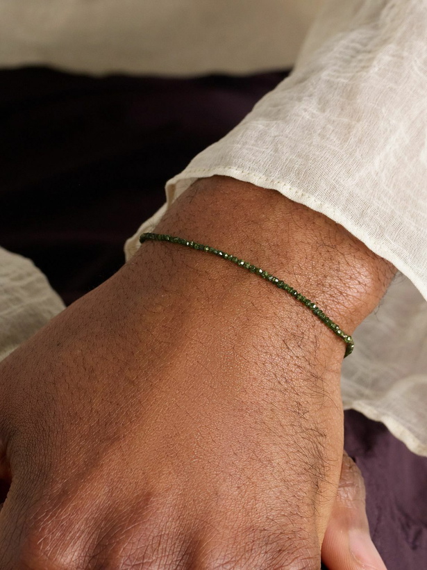 Photo: JIA JIA - Gold Diamond Beaded Bracelet