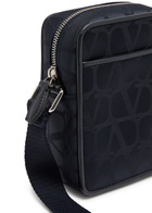 Valentino Toile Iconographe Logo Satin Cross-body bag - Blue - One Size
