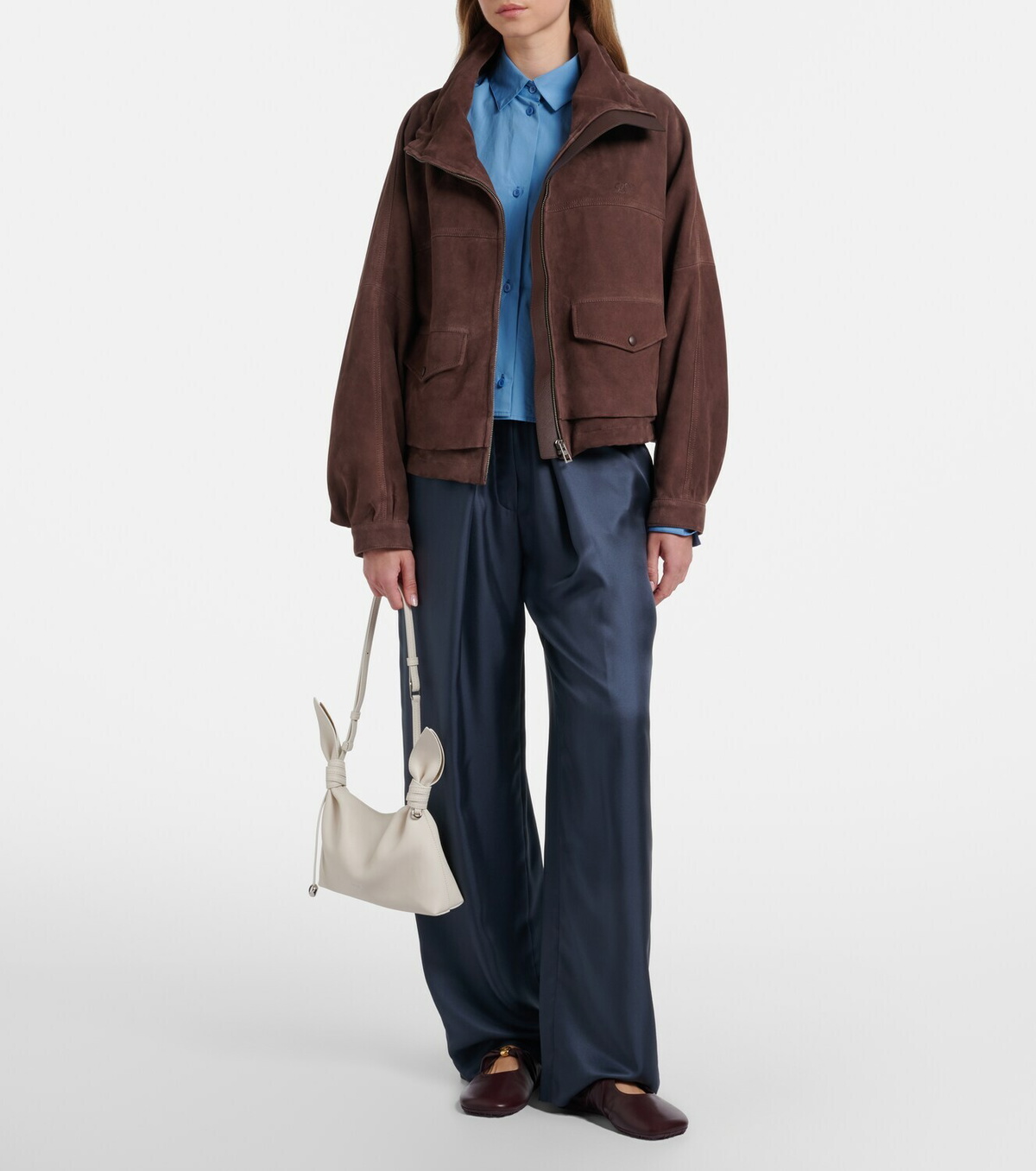 Loewe Scarf Mini leather shoulder bag