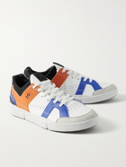 ON - The Roger Clubhouse Colour-Block Faux Leather and Mesh Tennis Sneakers - White