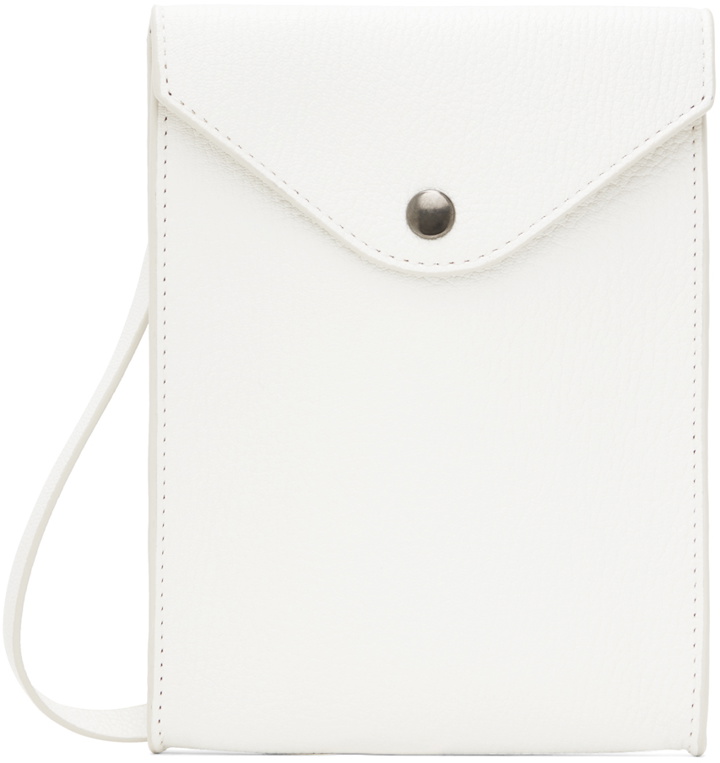 Photo: LEMAIRE White Enveloppe Strap Bag