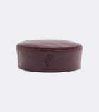 Ruslan Baginskiy Logo leather hat