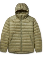 ARC'TERYX - Cerium LT Quilted Shell Hooded Down Jacket - Green