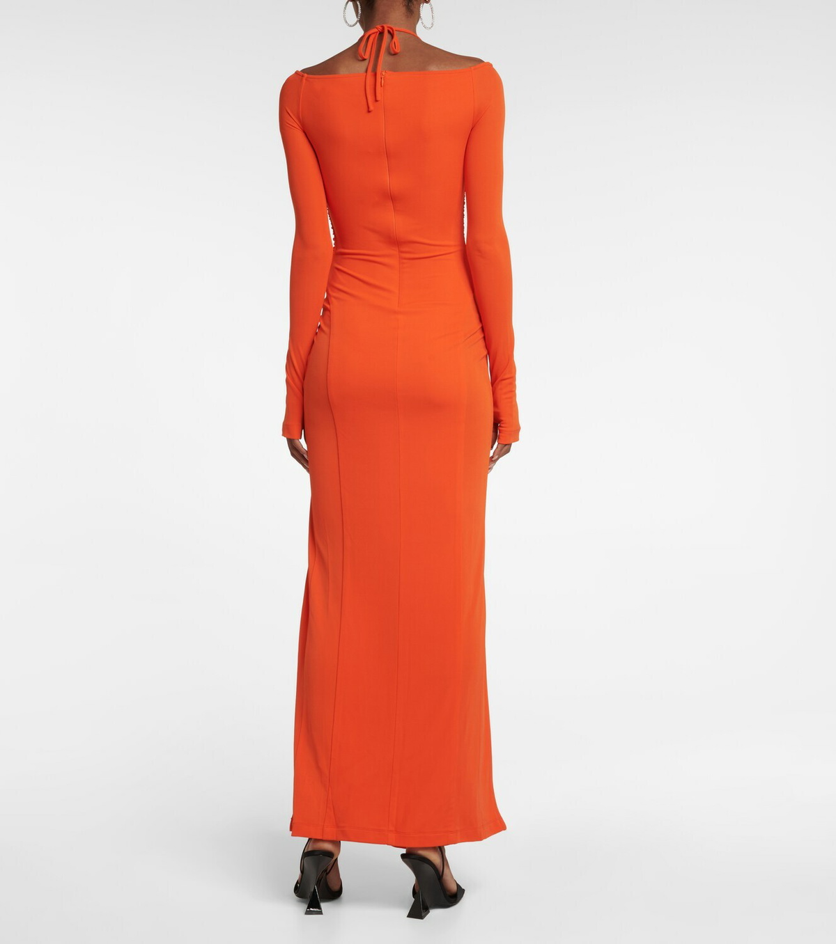dion lee orange dress Silk maxi dress Dion Lee Orange size 6 UK in Silk