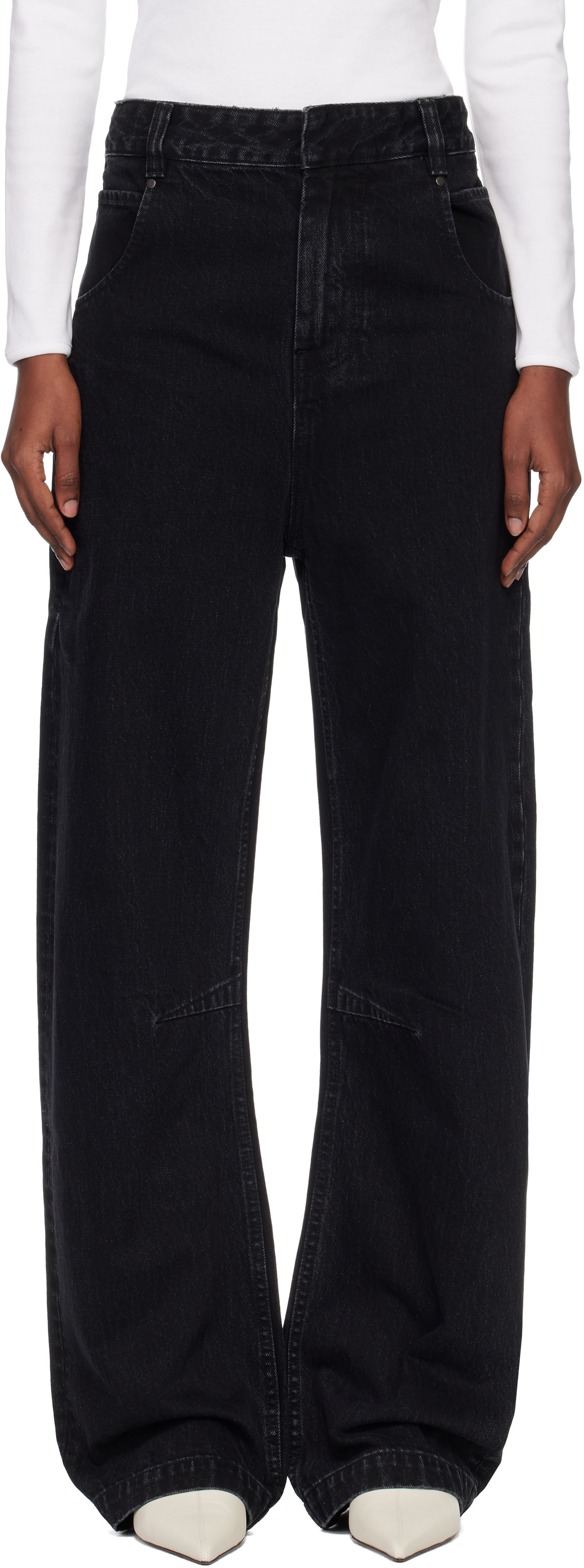 Entire Studios Black Gem Jeans