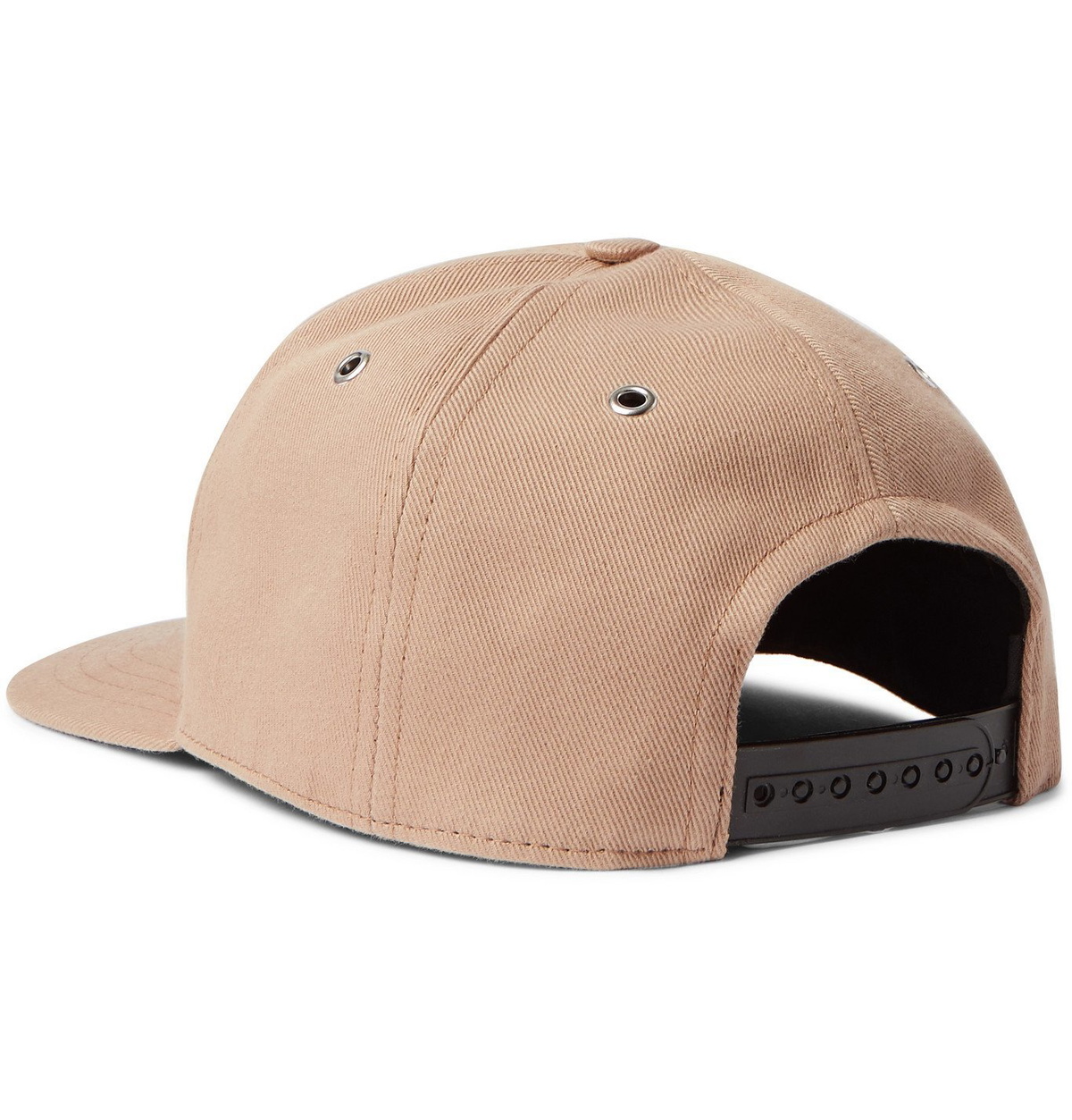 AMI - Logo-Appliquéd Cotton-Twill Baseball Cap - Neutrals AMI