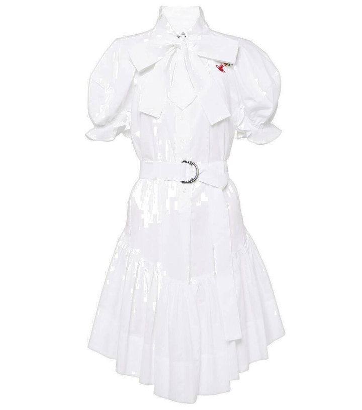 Photo: Vivienne Westwood Football Heart cotton shirt dress
