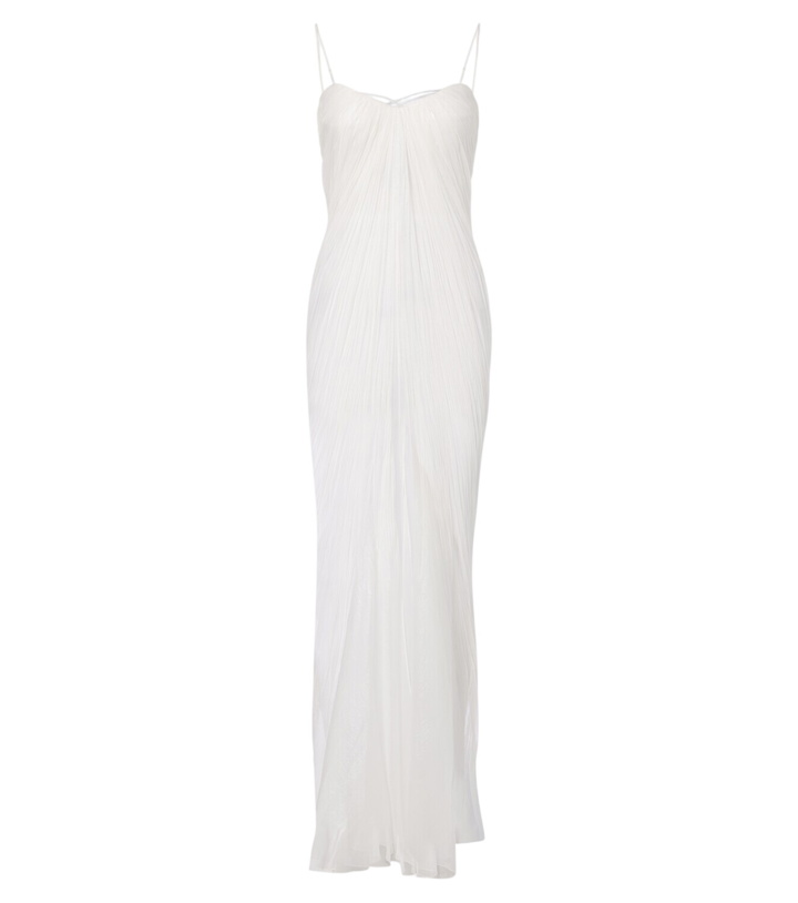 Photo: Maria Lucia Hohan Bridal Victoria silk muslin bustier gown
