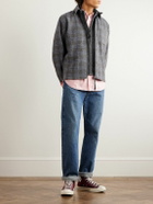 Aspesi - Checked Wool Overshirt - Gray