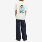 Percival Men's Call 0800 Long Sleeve T-Shirt in Ecru