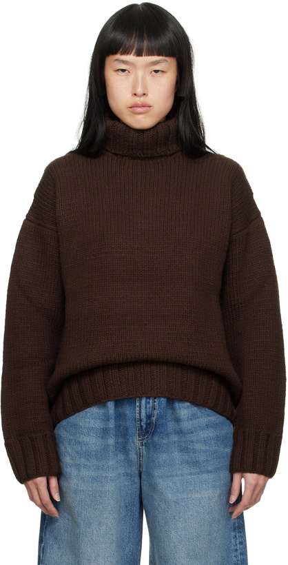 Photo: YMC Brown Bluto Wolf Turtleneck
