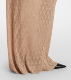 The Row Bandi ribbed-knit maxi skirt