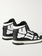 AMIRI - Skel-Top Colour-Block Leather High-Top Sneakers - Black