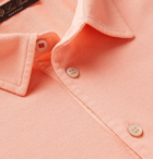 Loro Piana - Cotton-Piqué Polo Shirt - Orange
