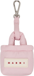 Marni Pink Charm Keychain