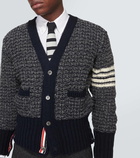 Thom Browne 4-Bar wool and mohair cardigan