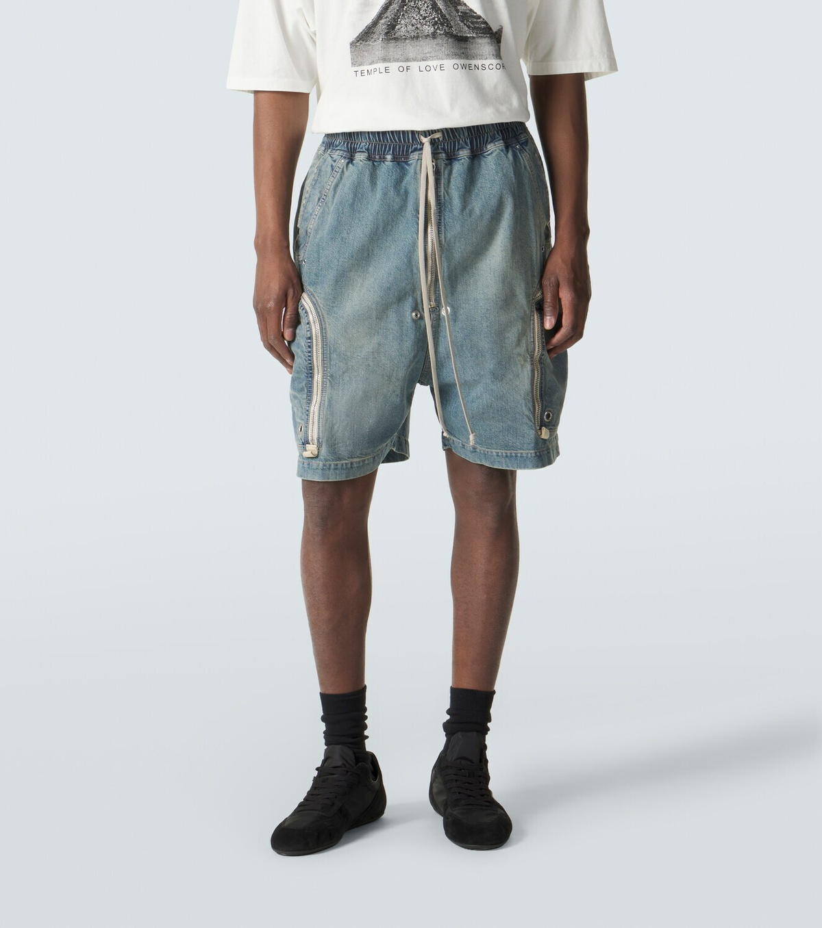 Rick Owens Drkshdw cotton shorts Rick Owens