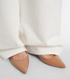 Gianvito Rossi Patent leather Mary Jane flats