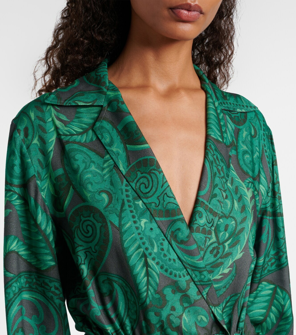 Etro Belted midi dress