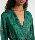 Etro Belted midi dress