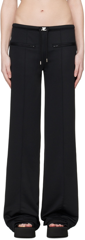 Photo: Courrèges Black Interlock Lounge Pants