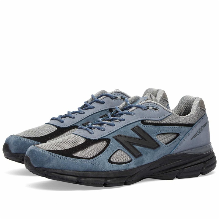 Photo: New Balance U990BB4 - Made in USA Sneakers in Blue