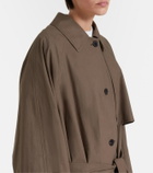 Calvin Klein Collection Zeland cotton trench coat