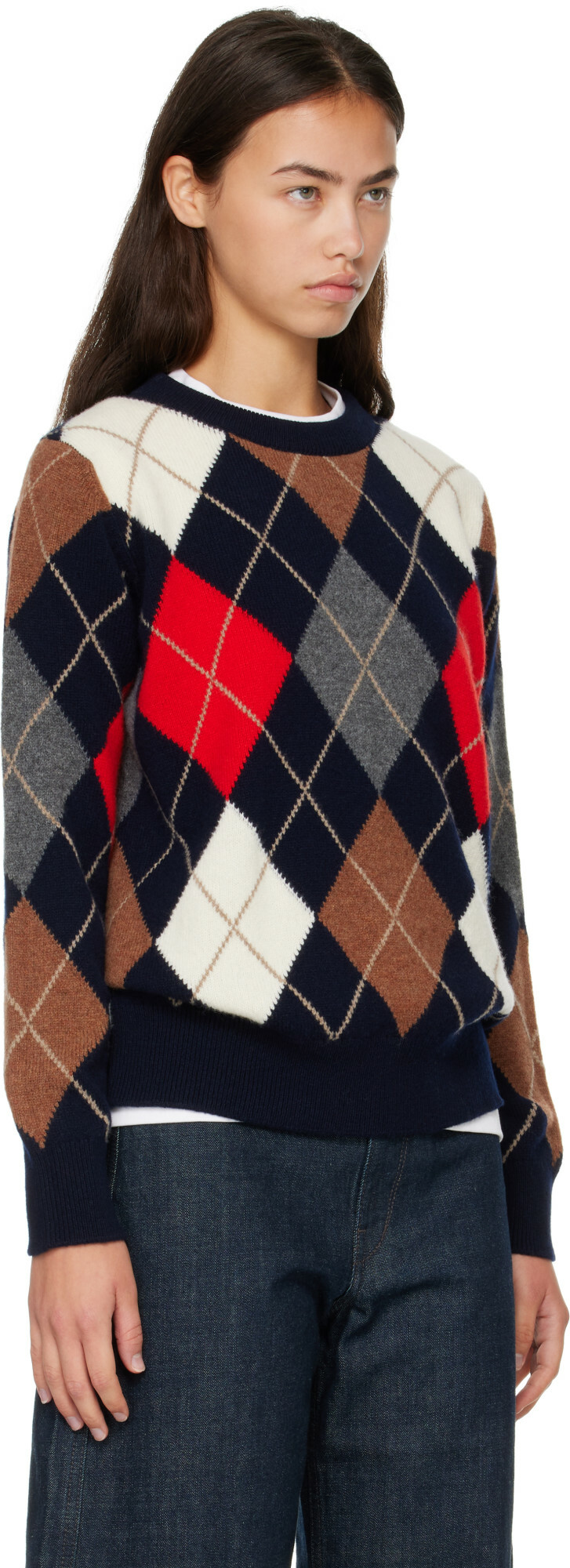 &Daughter Multicolor Ava Crewneck Sweater