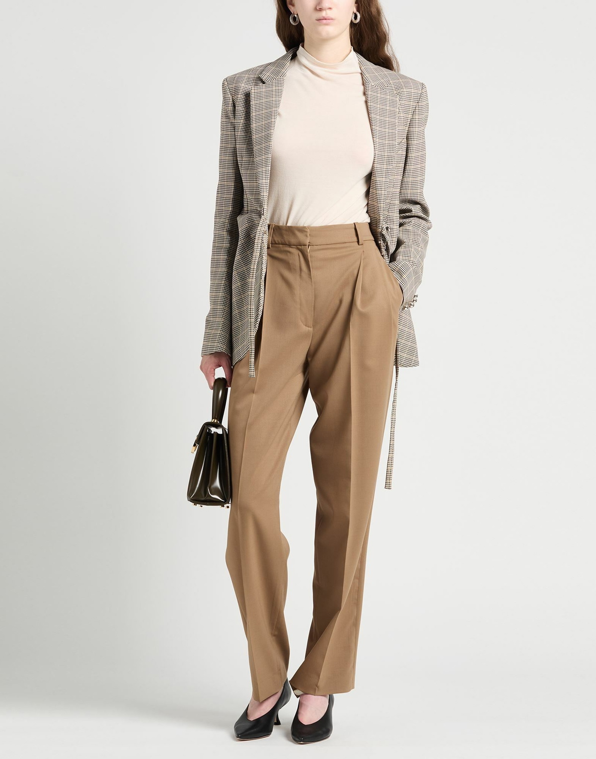 The Row Womens Turtleneck Ivory