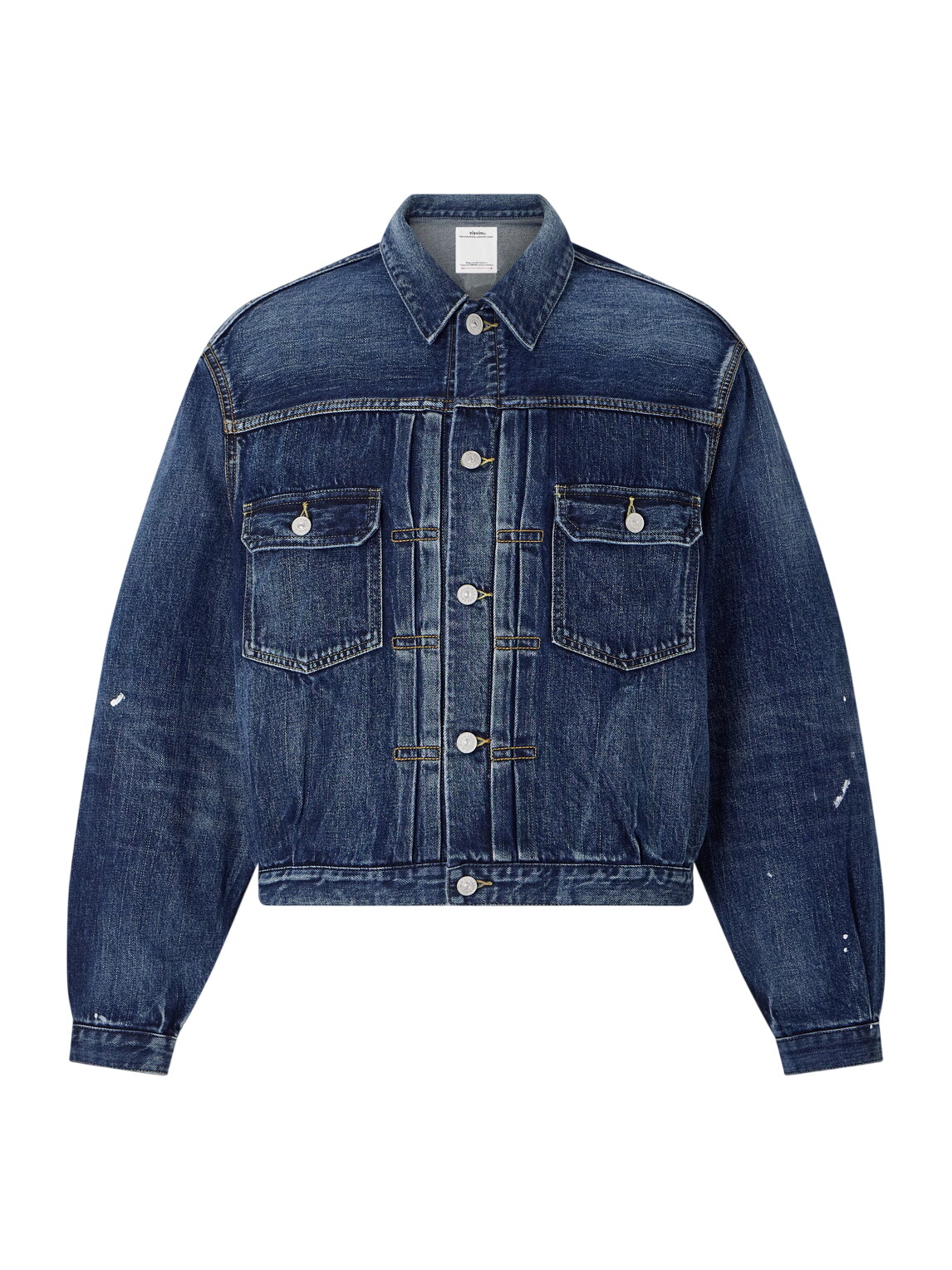 visvim ビズビム GREASE MONKEY COAT DRY DENIM VISVIM(ビズビム) GREASE MONKEY COAT DRY DENIM 19SS (indigo