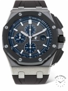 Audemars Piguet - Pre-Owned 2020 Royal Oak Offshore Automatic Chronograph 44mm Titanium and Rubber Watch, Ref. No. 26400IO.OO.A004CA.02