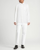 120% Lino Mens Shirt in White